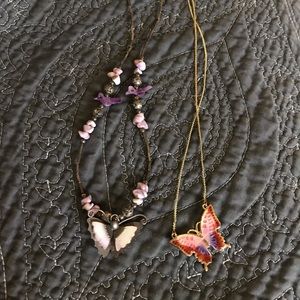 Butterfly Necklaces